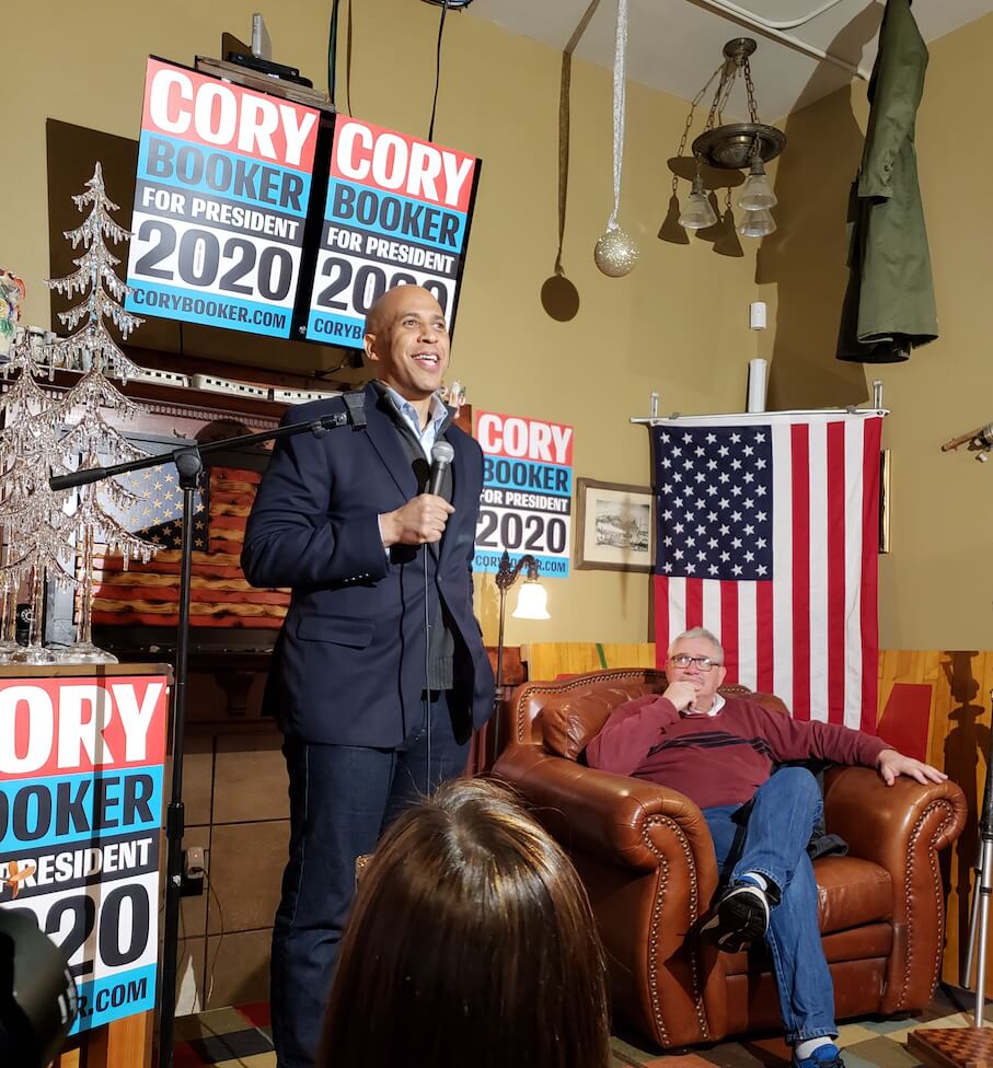 Senator Cory Booker and Representative Mark Smith